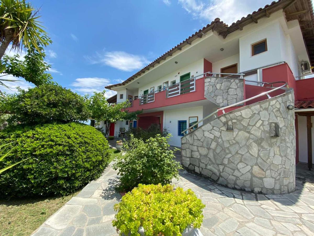 Marianna Sea View Afitos Apartman Kültér fotó