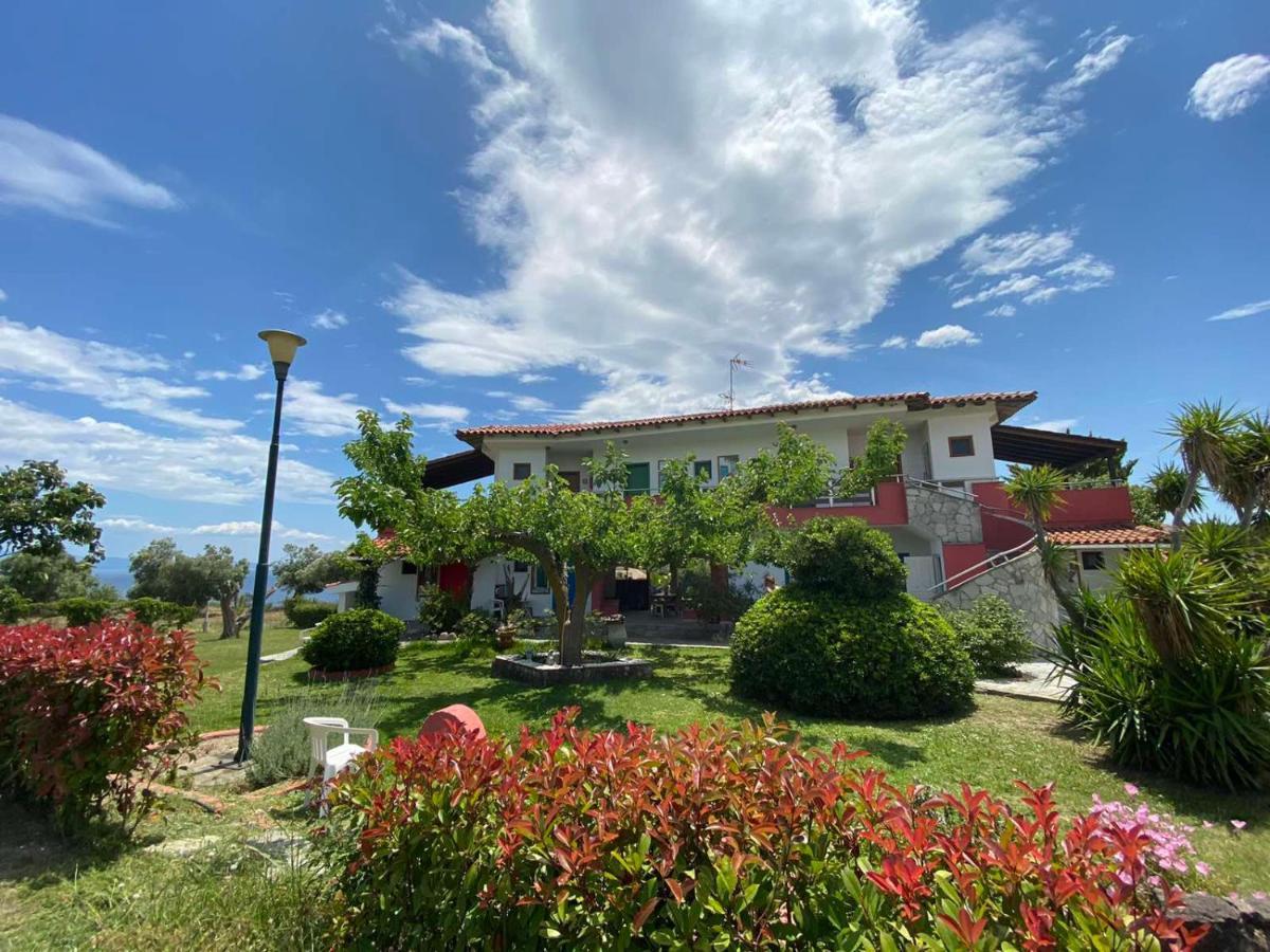 Marianna Sea View Afitos Apartman Kültér fotó