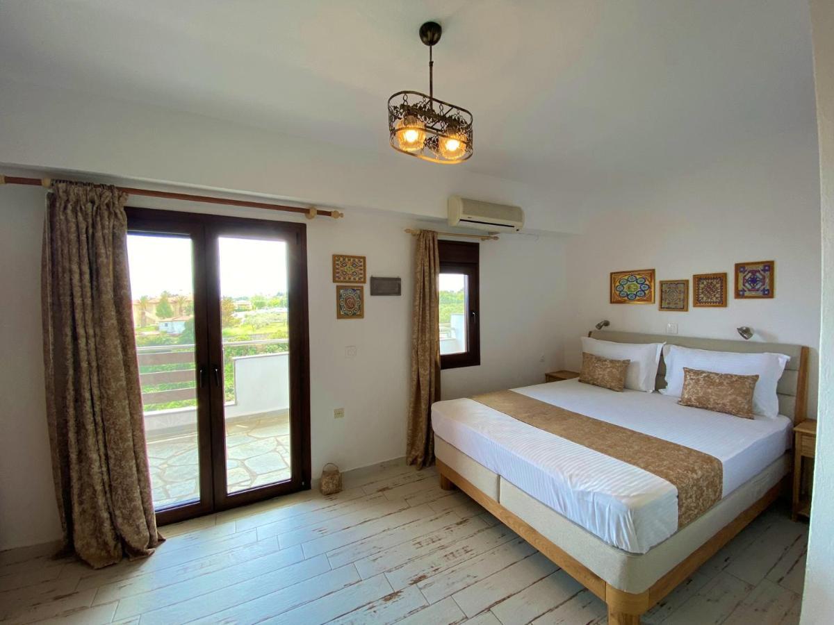 Marianna Sea View Afitos Apartman Kültér fotó