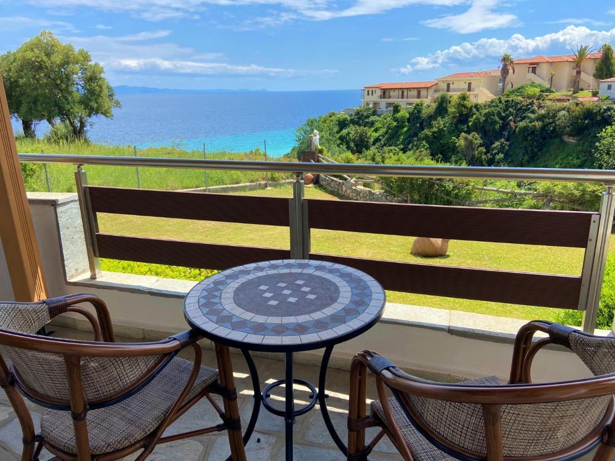 Marianna Sea View Afitos Apartman Kültér fotó