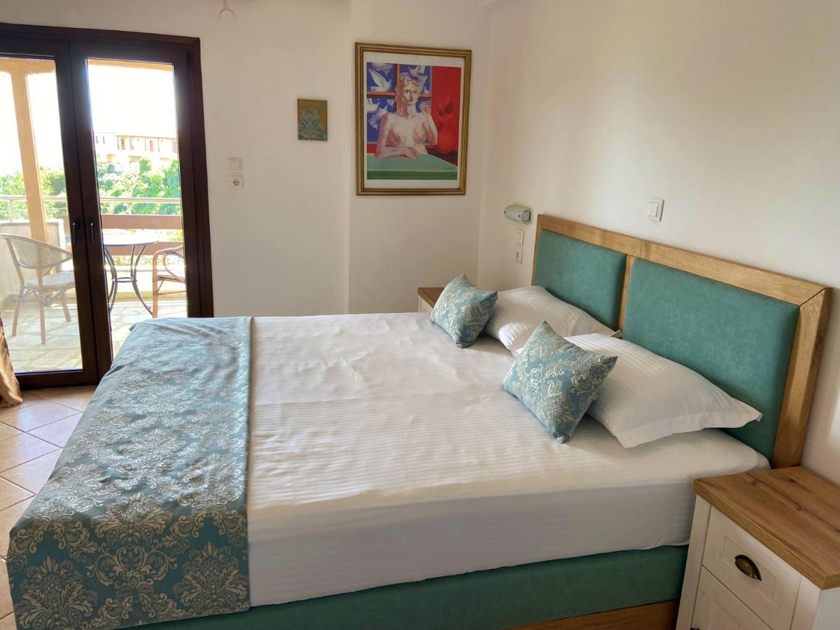 Marianna Sea View Afitos Apartman Kültér fotó