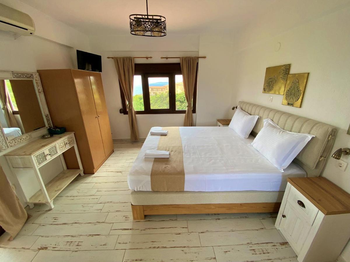 Marianna Sea View Afitos Apartman Kültér fotó