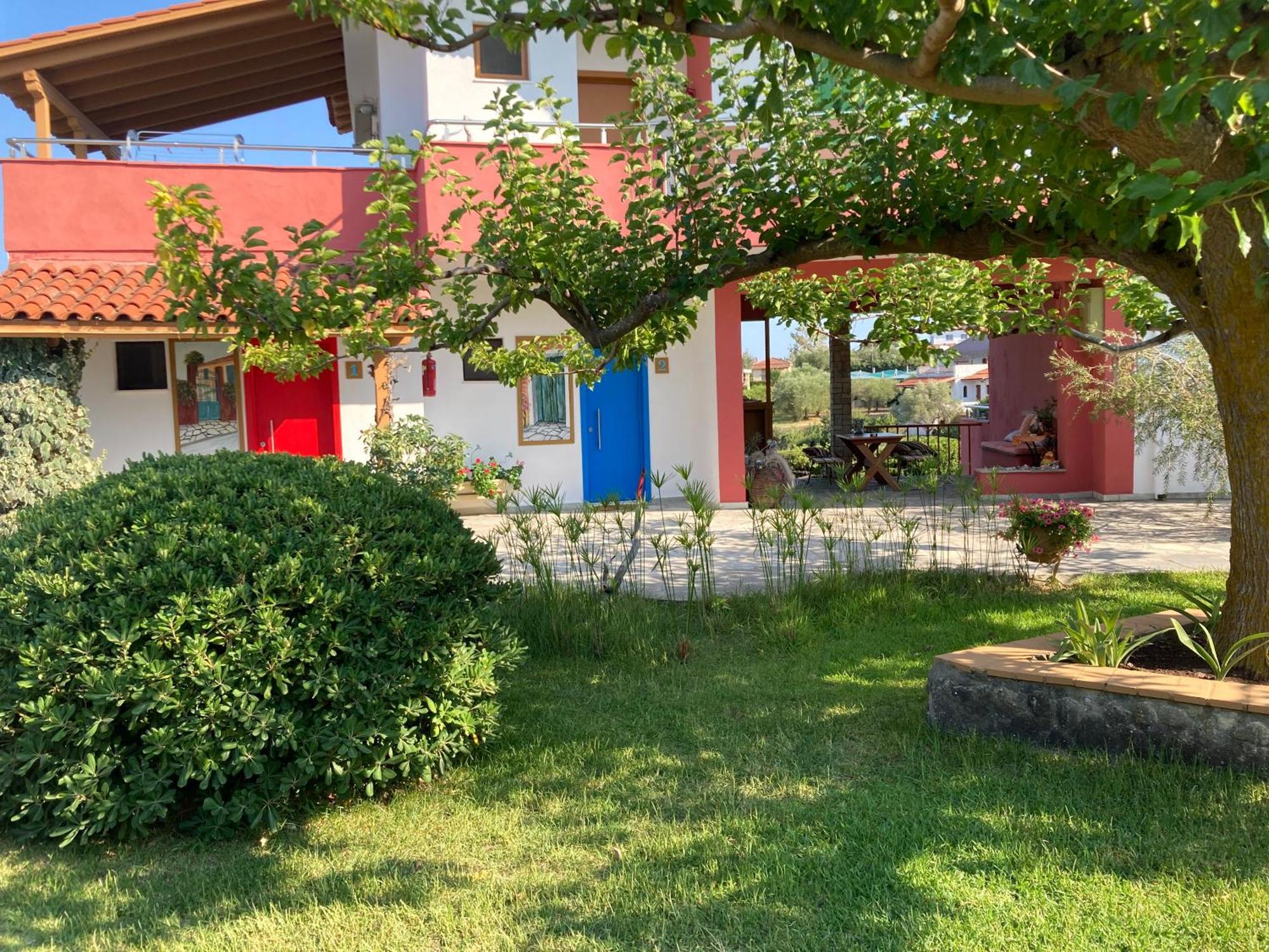 Marianna Sea View Afitos Apartman Kültér fotó