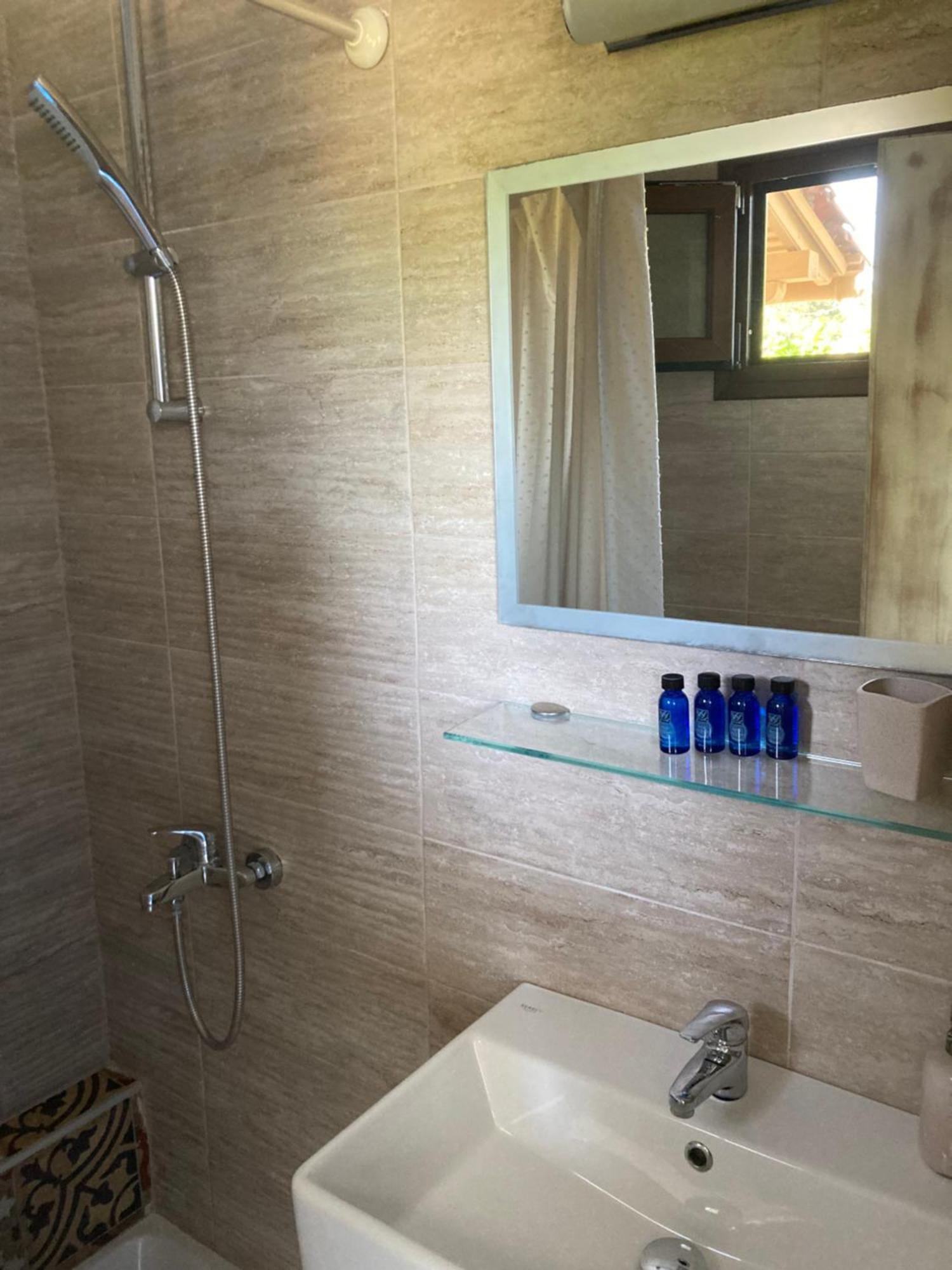 Marianna Sea View Afitos Apartman Kültér fotó