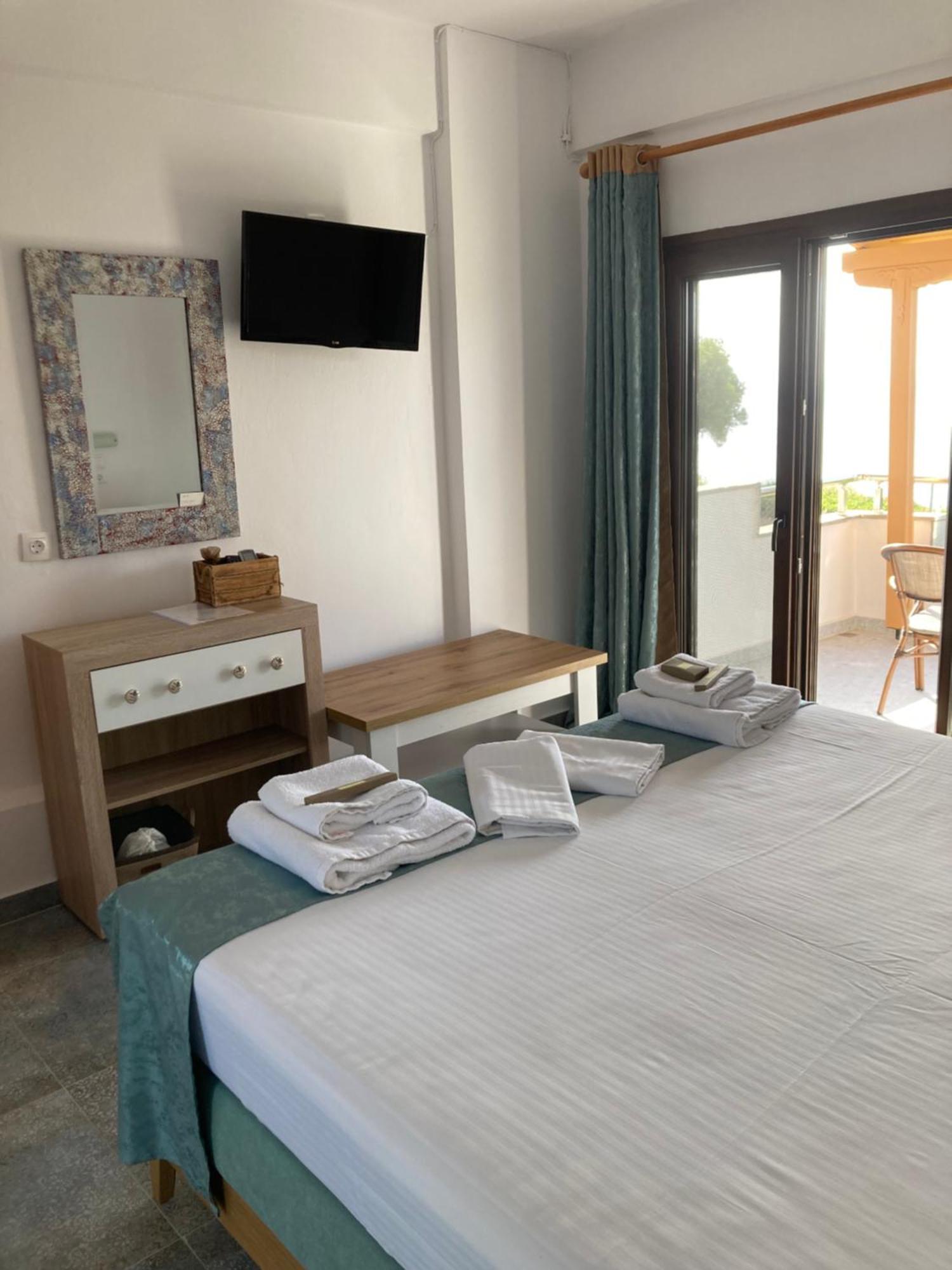 Marianna Sea View Afitos Apartman Kültér fotó