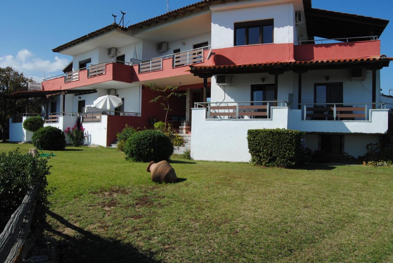 Marianna Sea View Afitos Apartman Kültér fotó