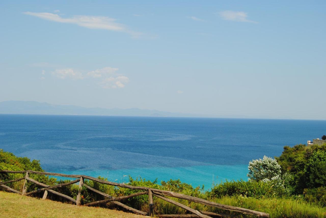 Marianna Sea View Afitos Apartman Kültér fotó